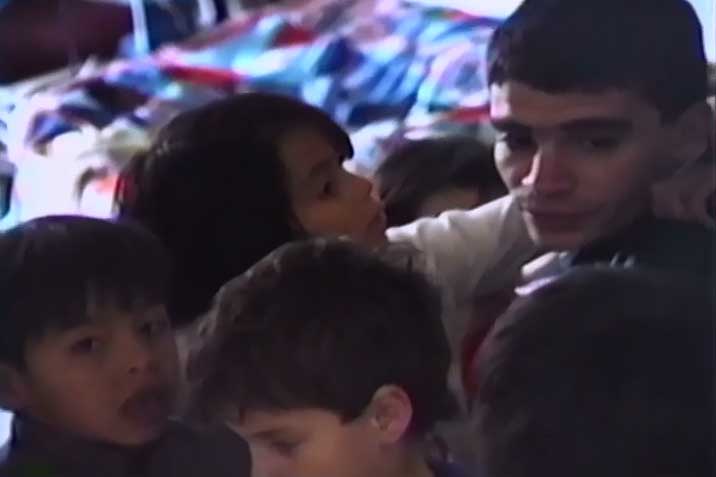 "To be father to the fatherless"  Carlos Arreaga at orphanage.